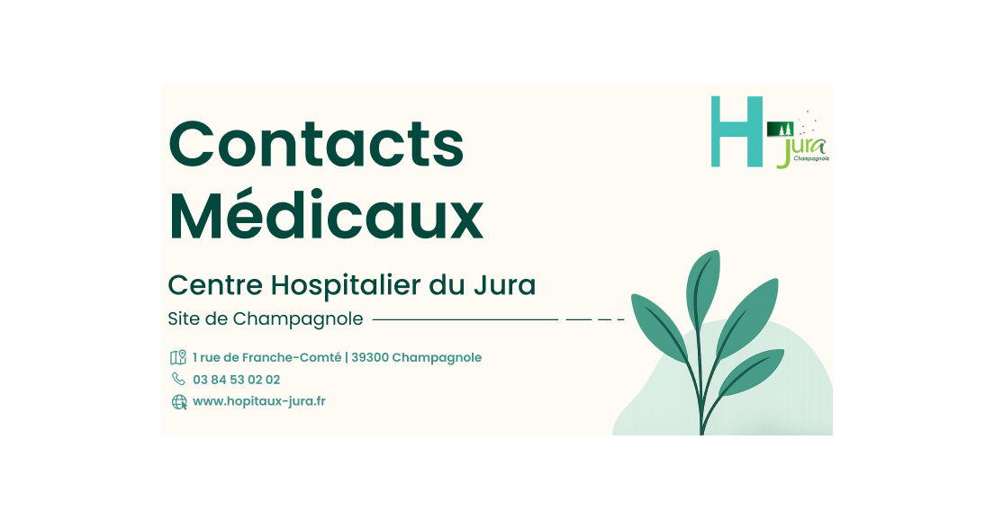 Consultations de proximité au CH Jura Sud – site de Champagnole