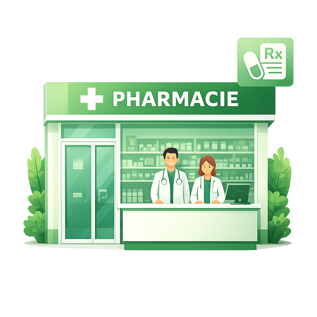 Adhésion 2026 – Pharmacie (titulaire + adjoints)